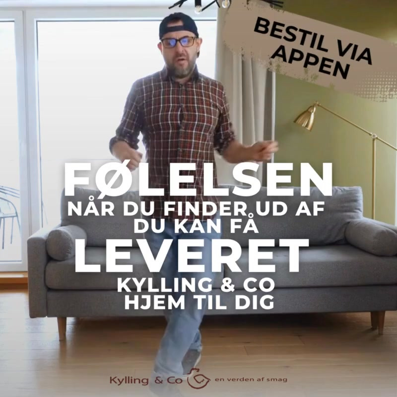 Kylling & Co opfordrer til brug af app for levering og fordele