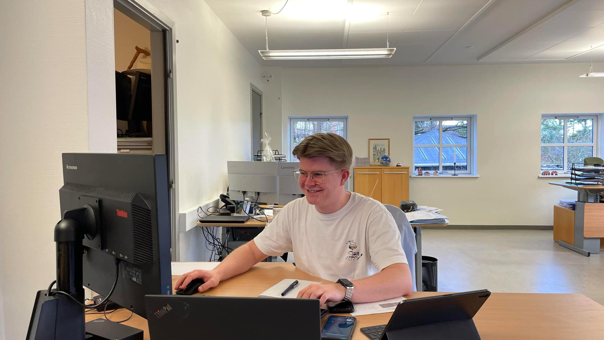 EDC Ejendomsgruppen Struer byder Nikolaj velkommen til teamet