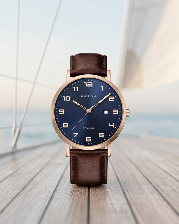 NYT SYN Brøndum Jeppesen Brovst præsenterer nye titanium-ure fra BERING