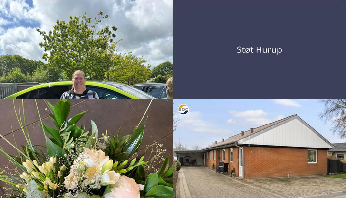 Nyt fra HURUP KØRESKOLE, Guldblomsten og EDC Hurup Thy