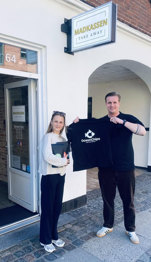 Madkassen lancerer unikke OceanChips i Aalborg butik
