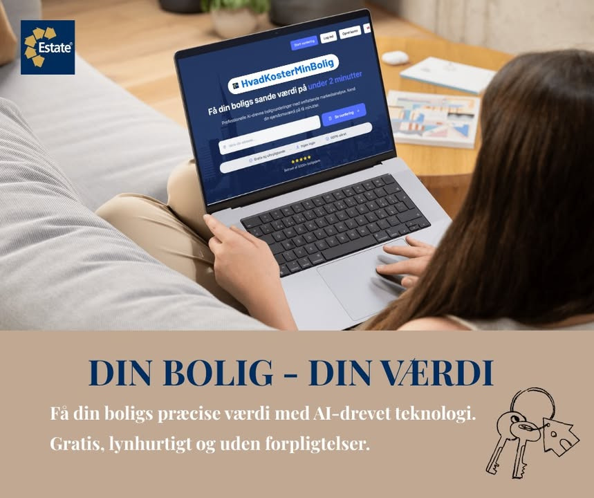 Estate Robin Thybo Esbjerg & Varde introducerer ny boligprisberegner til gratis vurdering af din ejendom