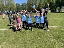 SSV-Højfyns U5-hold stråler med spilleglæde og kammeratskab ved DBU-stævnet