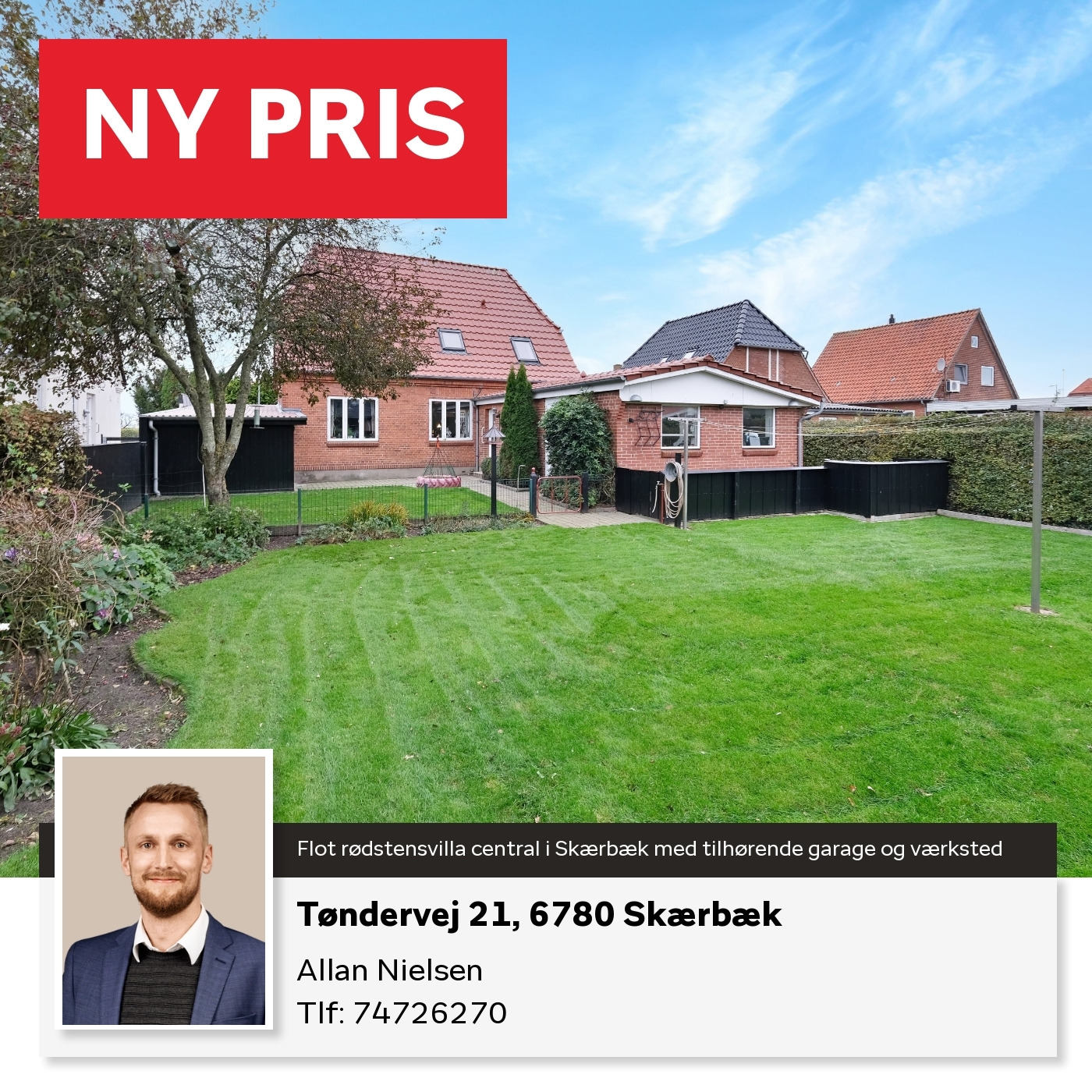 Home Tønder melder ny pris på bolig i Skærbæk