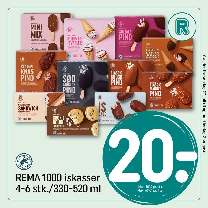 Rema1000 Gærumvej inviterer til danske sommerstunder med gode tilbud