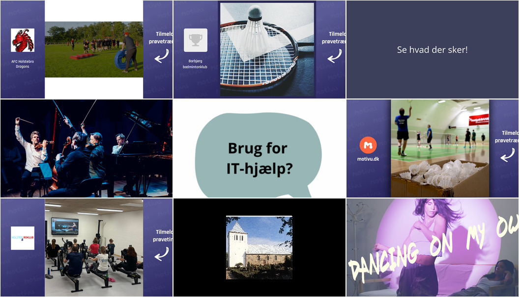 Se hvad Holstebro tilbyder i den kommende uge: Sport, musik og IT-hjælp