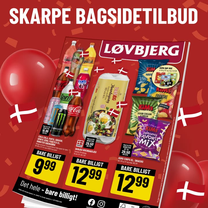 Løvbjerg Frederikshavn lokker med gode tilbud på sodavand og snacks