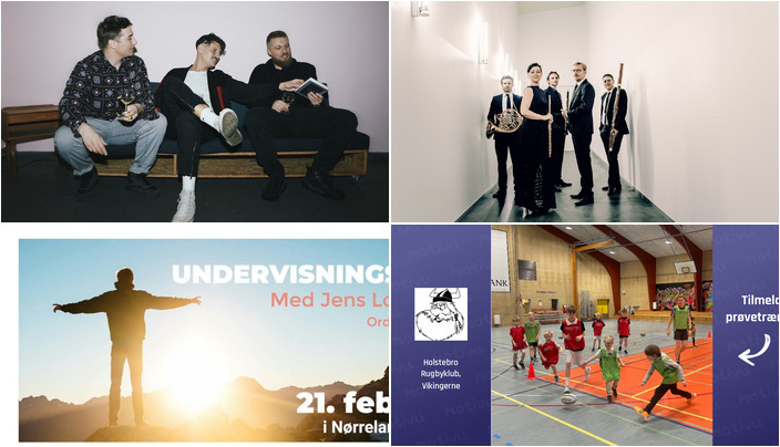 Hvad sker der i Holstebro denne weekend: Kultur, klassisk koncert og indendørs rugby