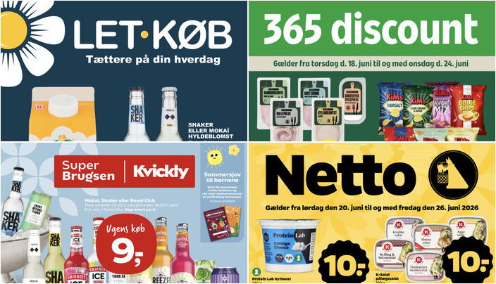 Få Buko flødeost til kun 12 kr. og Arla koldskål for 15 kr. - se de lokale tilbud