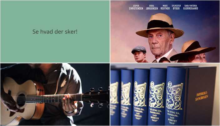 Oplev en kulturel weekend i Hadsten: Film, gourmet og fællessang