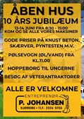 Entreprenør P. Johansen ApS inviterer til åbent hus for at fejre 10-års jubilæum