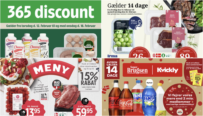 Gode lokale tilbud: Haribo slikposer til 11 kr. og Cheasy yoghurt til kun 10 kr.