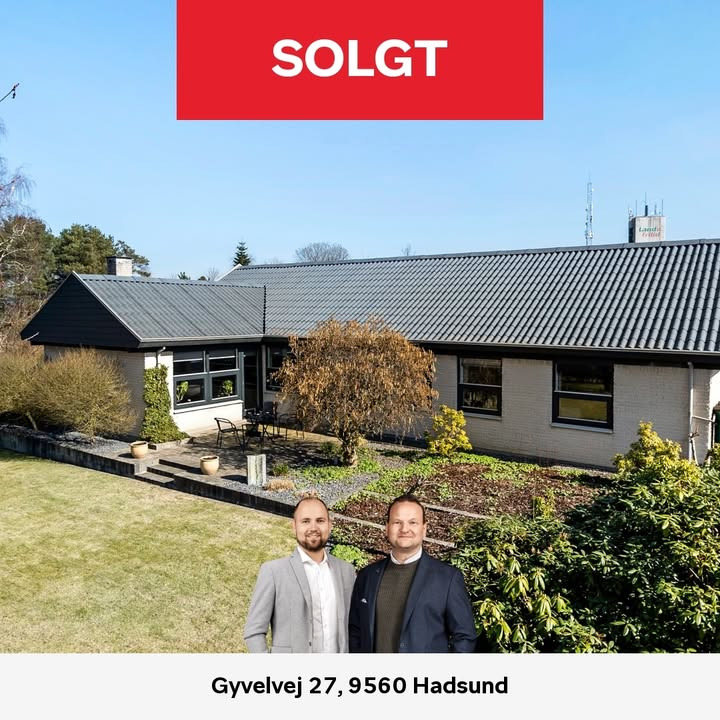 Home Hobro fejrer salg af ejendom i Hadsund og tilbyder gratis salgsvurdering