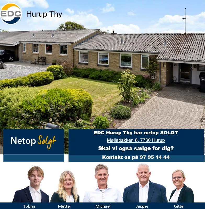 EDC Hurup Thy fejrer salg og tilbyder gratis salgstjek