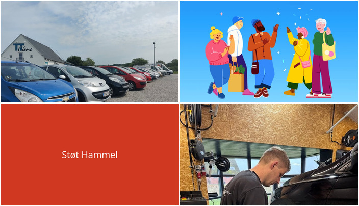 Nyt fra TT CARS ApS, Autotekniker v/Kim Skytthe og CENTER KIOSKEN 