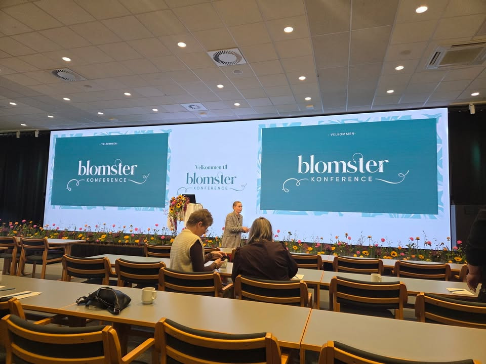 Flore Vida deltager i Interfloras blomsterkonference