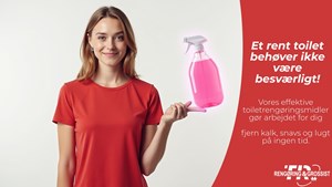 Få effektive rengøringsmidler leveret direkte til døren fra Thisted Rengørings webshop