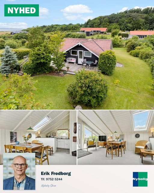 Nybolig Skive I/S præsenterer idyllisk fritidshus i naturskønne Hostrup