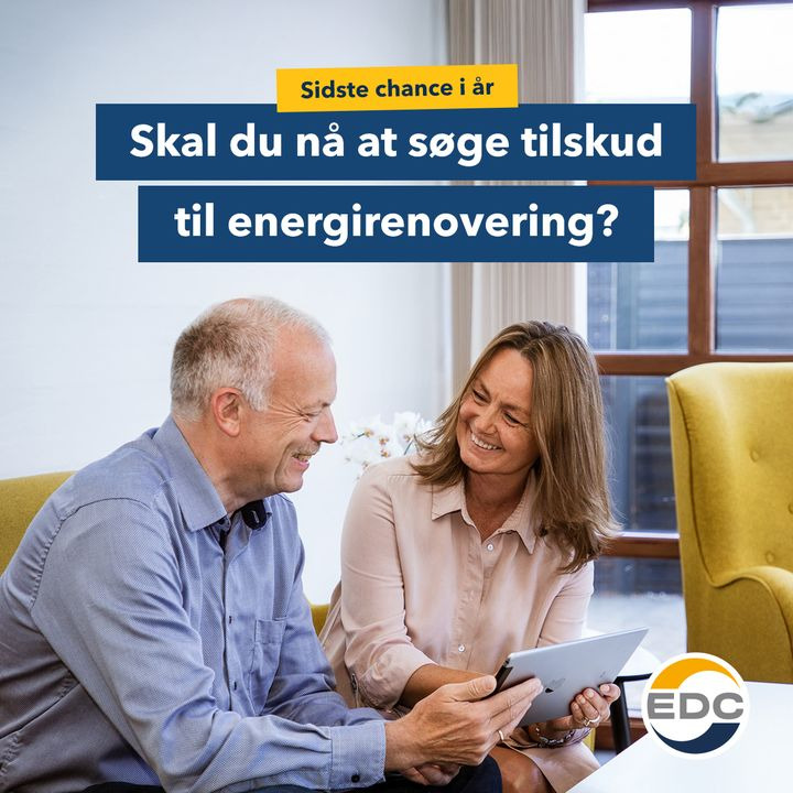 Sidste chance for tilskud til energirenovering i 2024 fra EDC Filtenborg