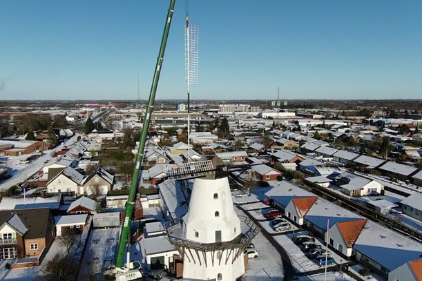 Gøhlmanns Mølle får nye vinger