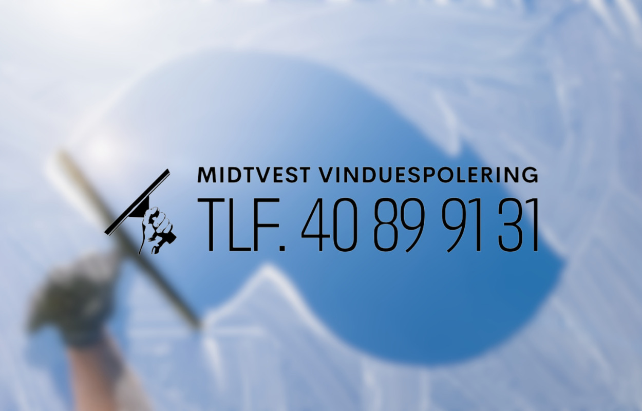 Ny samarbejdspartner: Vi byder velkommen til Midtvest Vinduespolering!
