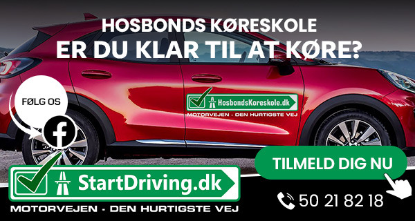 Nyt fra StartDriving.dk - Hosbonds Køreskole