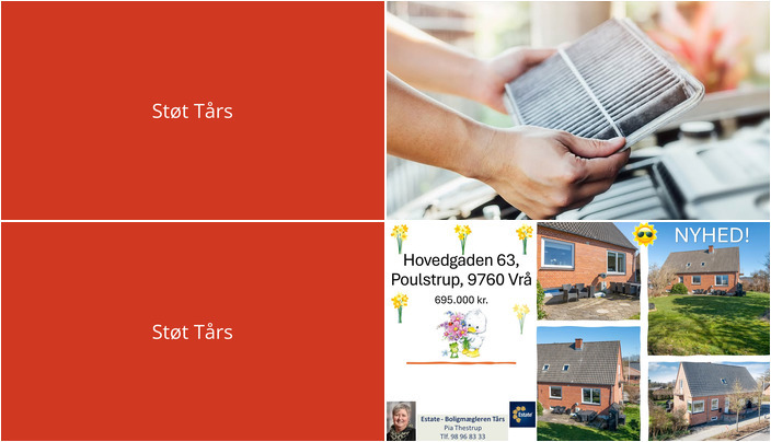 Nyt fra Estate Boligmægleren Tårs og Tårs Autoteknik