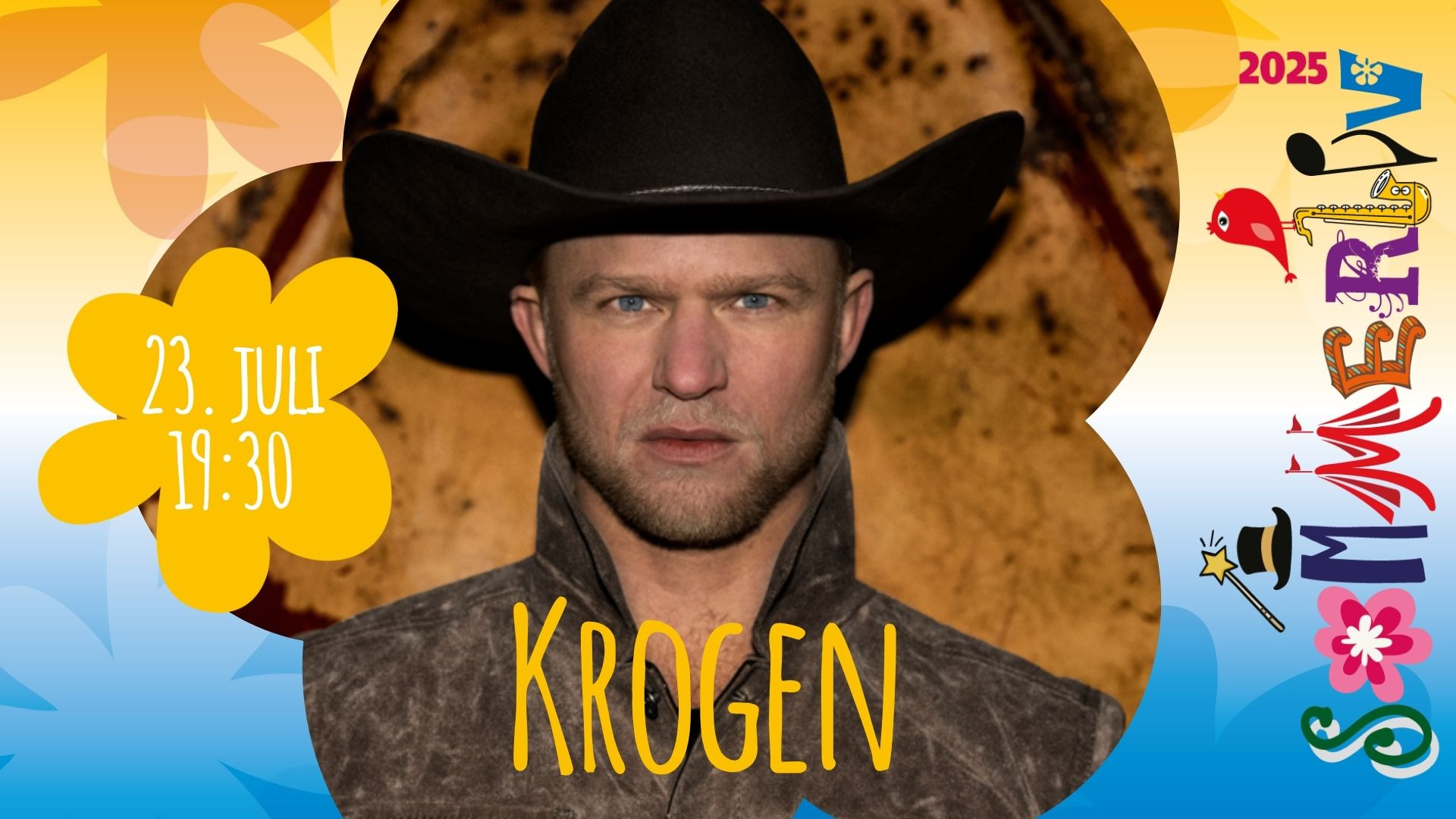 Sommerkoncert med Krogen indtager Byparken i Esbjerg