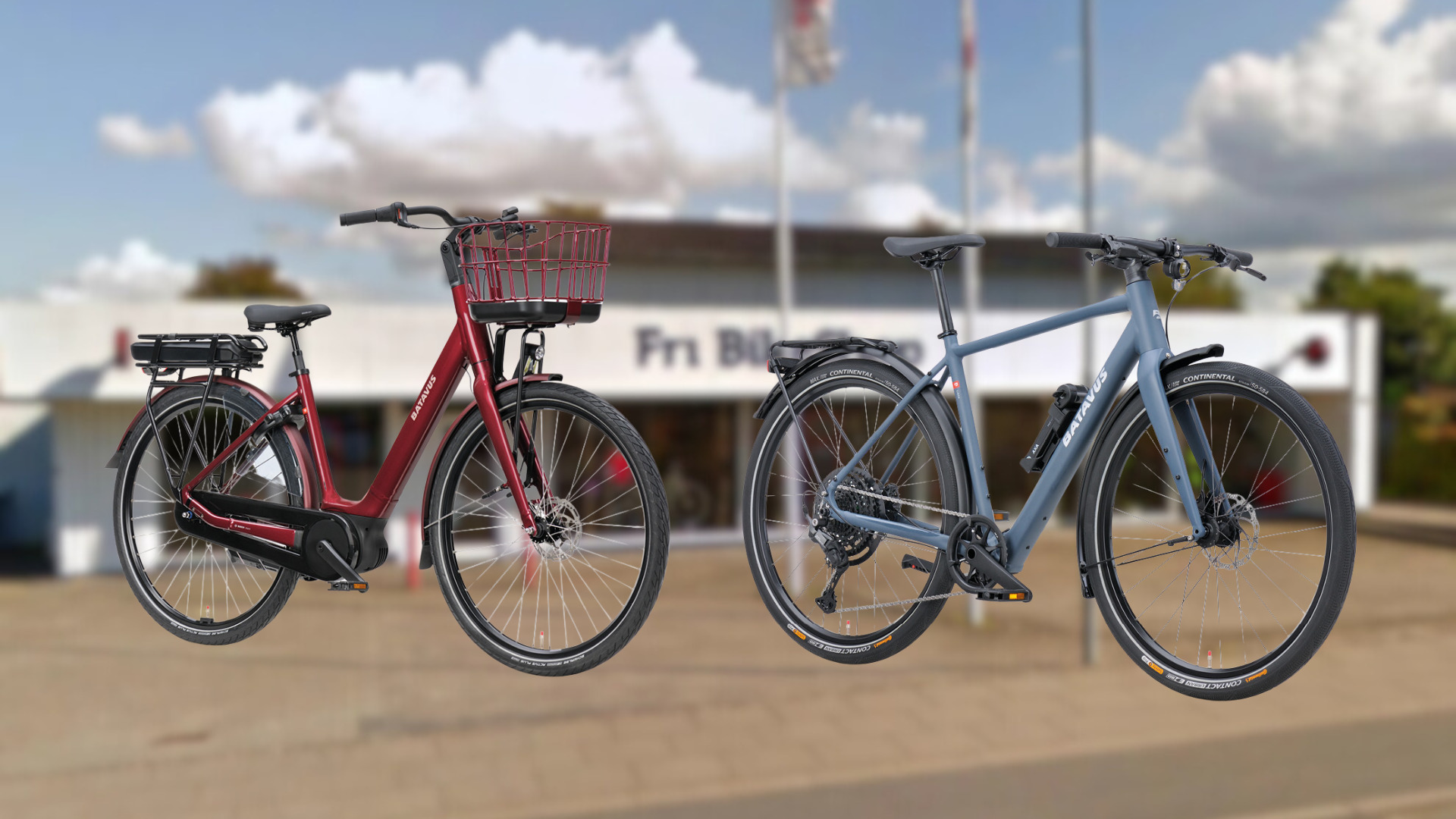 Oplev elcykler i topklasse hos Fri Bikeshop Nykøbing Mors