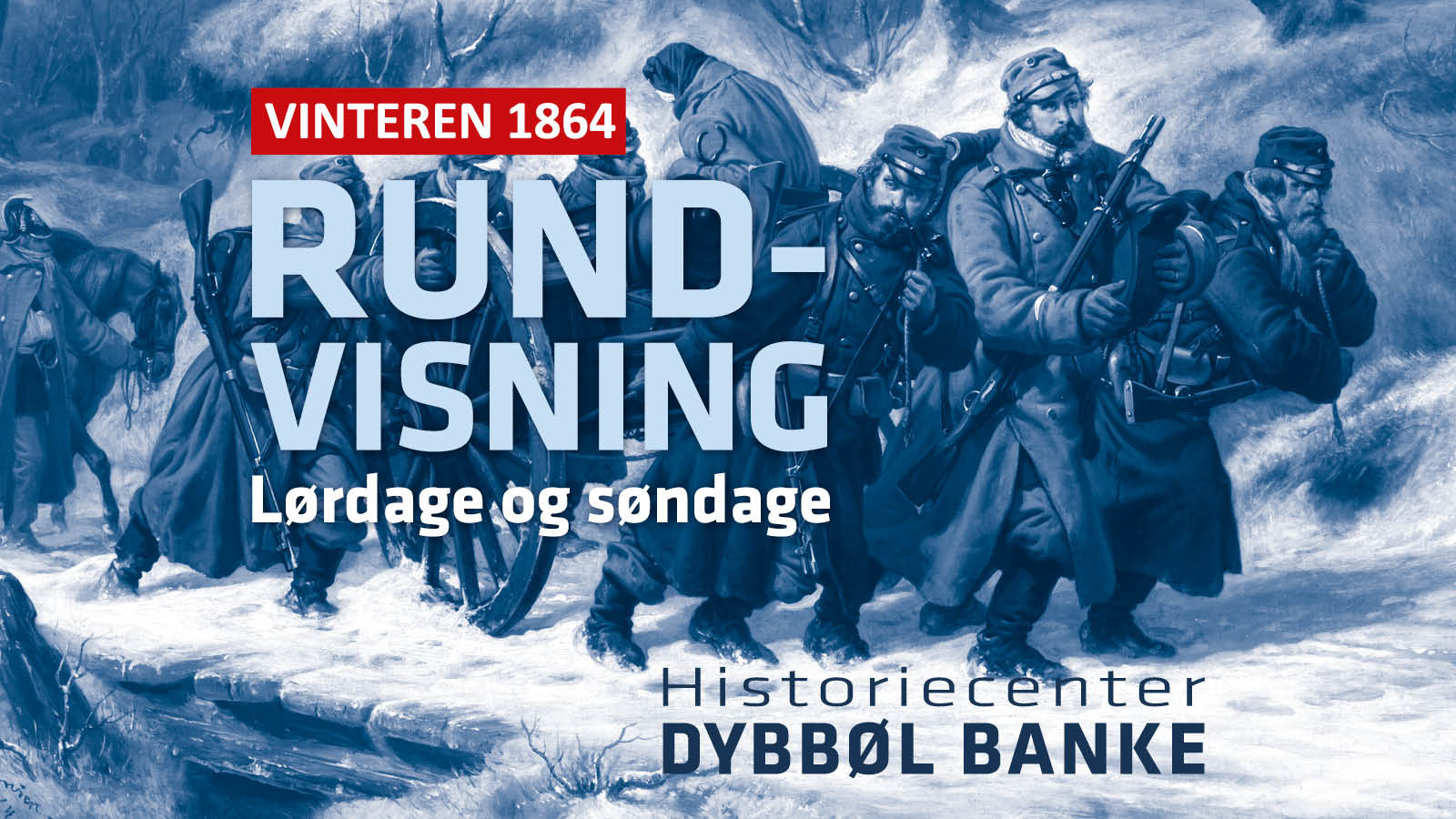 Vinterfortællinger fra krigen 1864 på Historiecenter Dybbøl Banke