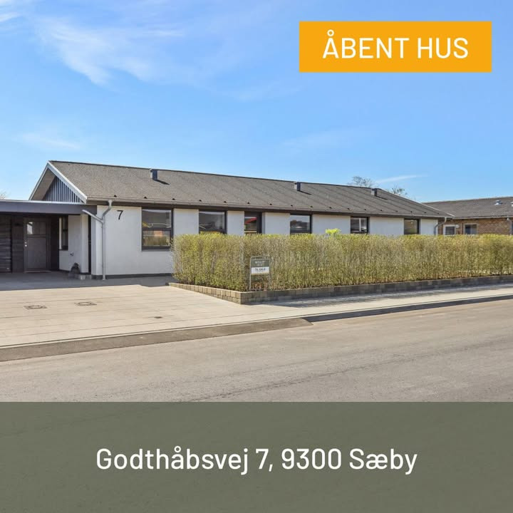 Mæglerhuset Sæby inviterer til åbent hus søndag d. 17. maj