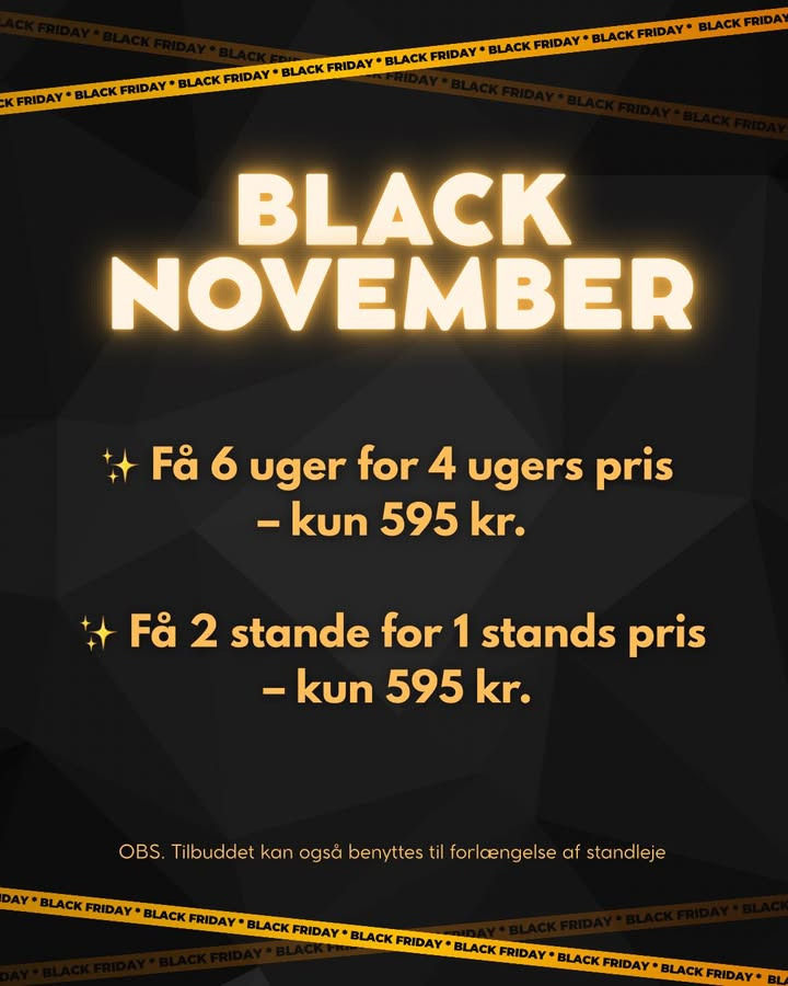 2HandStore, Modeloppen forlænger efterårstilbud hele november