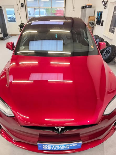 Detailing Center beskytter Tesla Model X med Opti-Coat Pro3