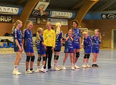 Hornbæks unge håndboldpiger i tappert opgør mod Vorup FB
