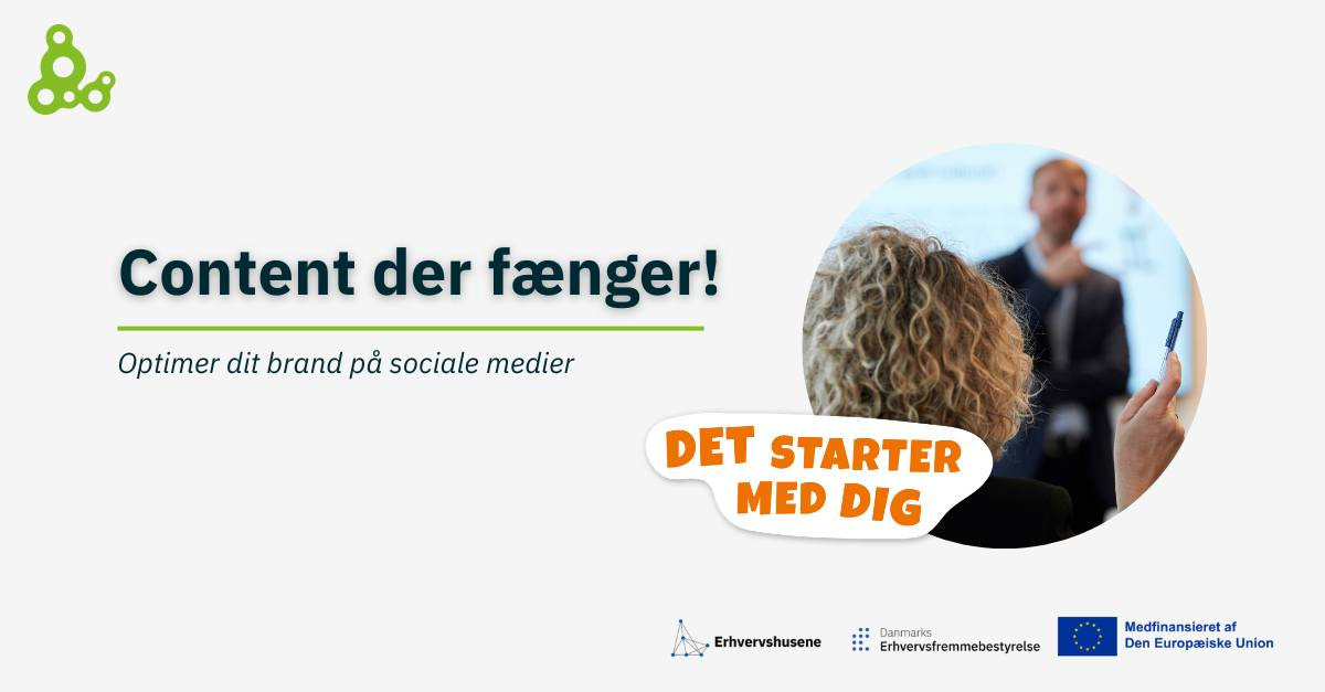 Erhverv og Turisme Kerteminde tilbyder gratis workshops om content til sociale medier