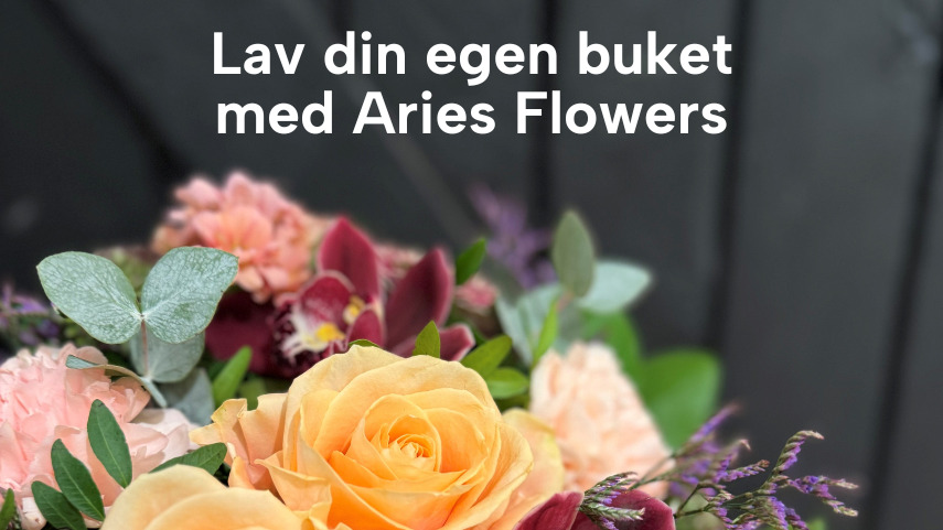 Kreativ blomsterbindingsworkshop i Slagelse