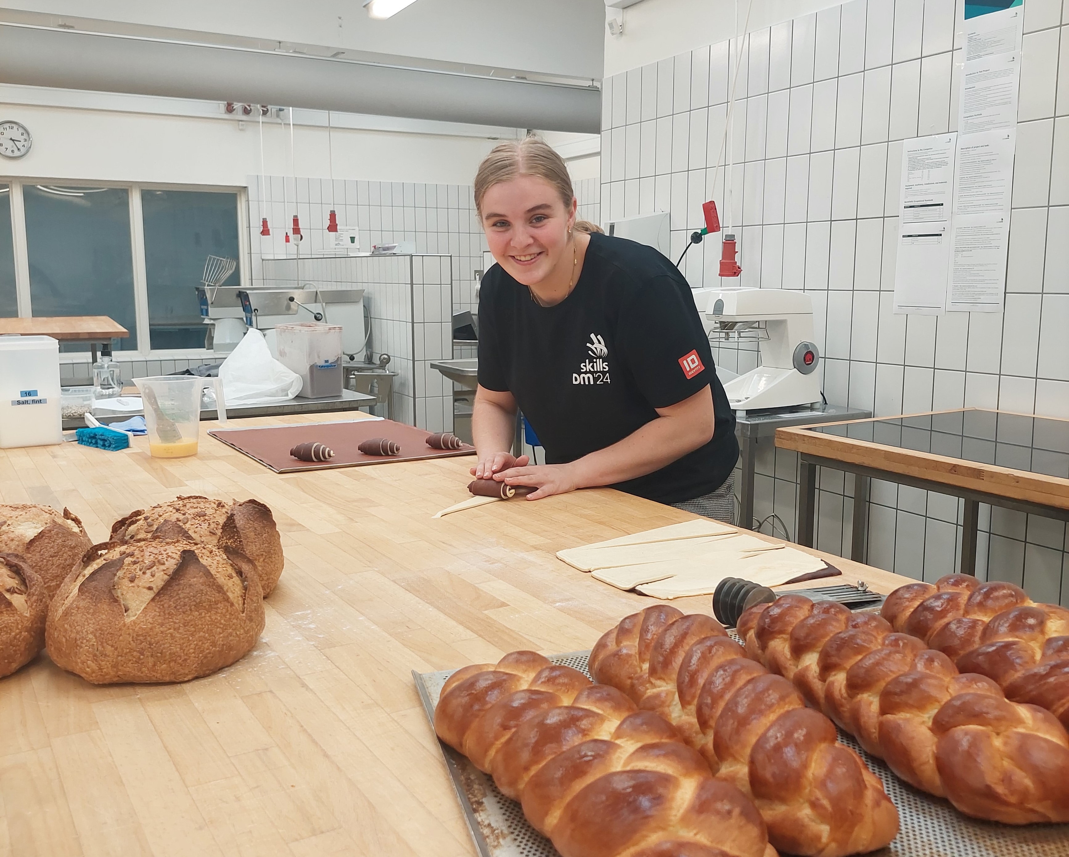 Line Munk Erikslev fra KonditorBager skal til WorldSkills i Frankrig