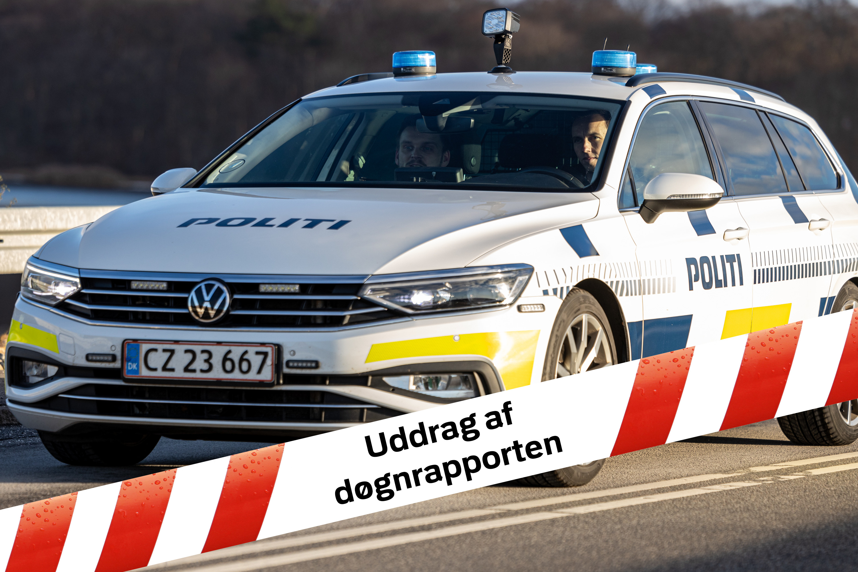Nyt fra Lejre i politiets døgnrapport