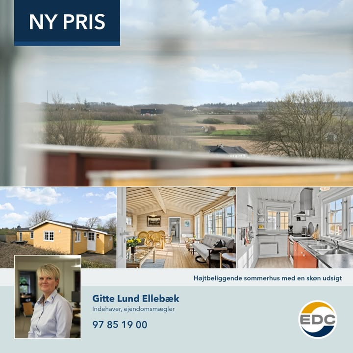 EDC Ejendomsgruppen Struer oplyser om ny pris på attraktiv bolig i Struer