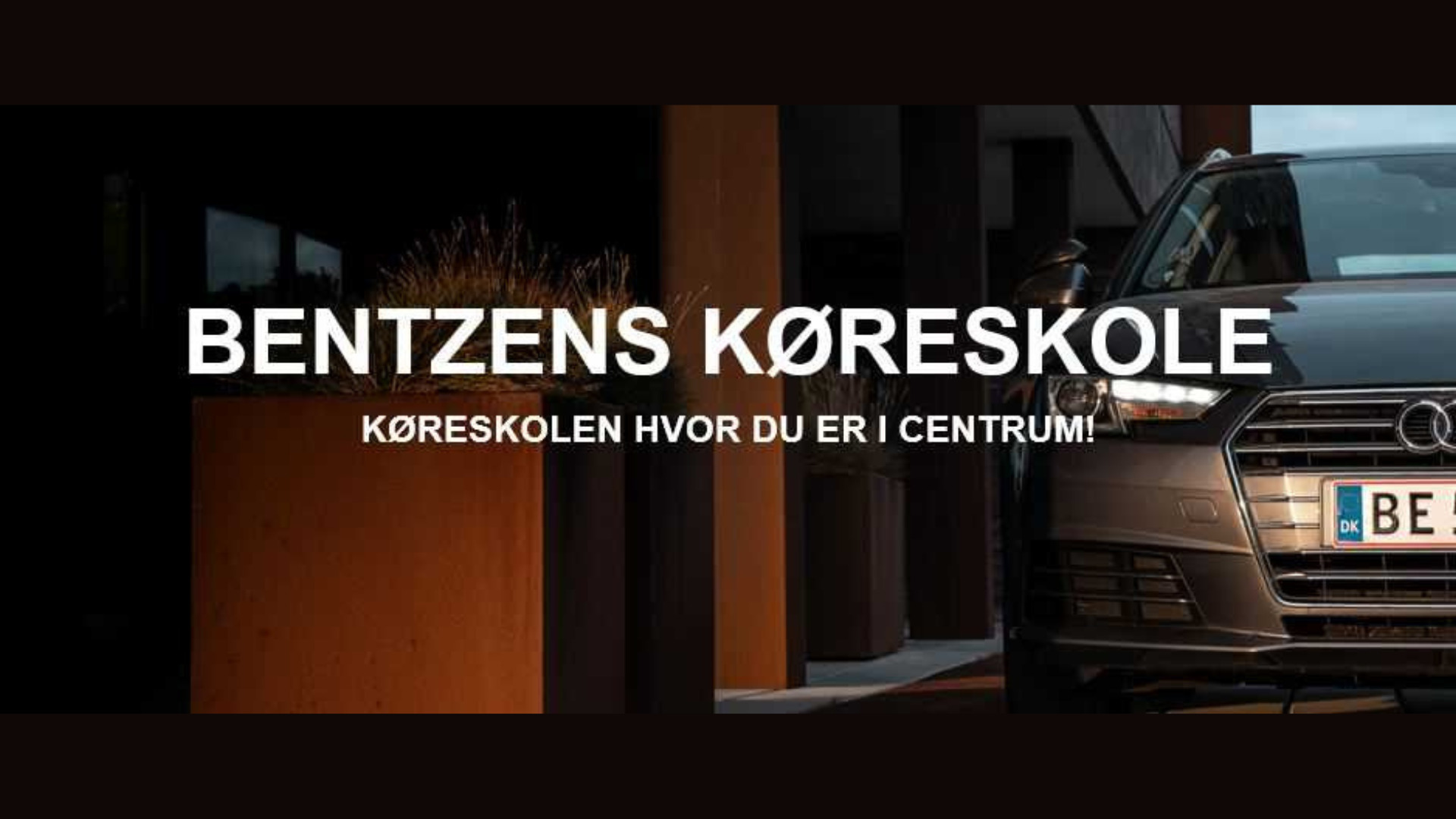 Få dit kørekort hos Bentzen Køreskole: næste holdstart d. 28. April