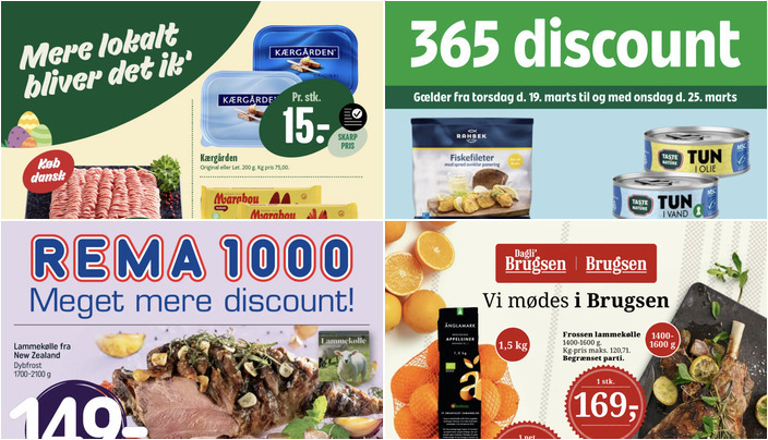 Frossen lammekølle til 169 kr. og Rahbek fiskefileter til kun 12 kr. - se de lokale tilbud