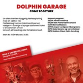 Oplev en hyggelig aften i Dolphin Garage med middag, fællessang og underholdning