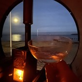 Fuldmånesauna ved Østerstrand: En unik kroplevelse