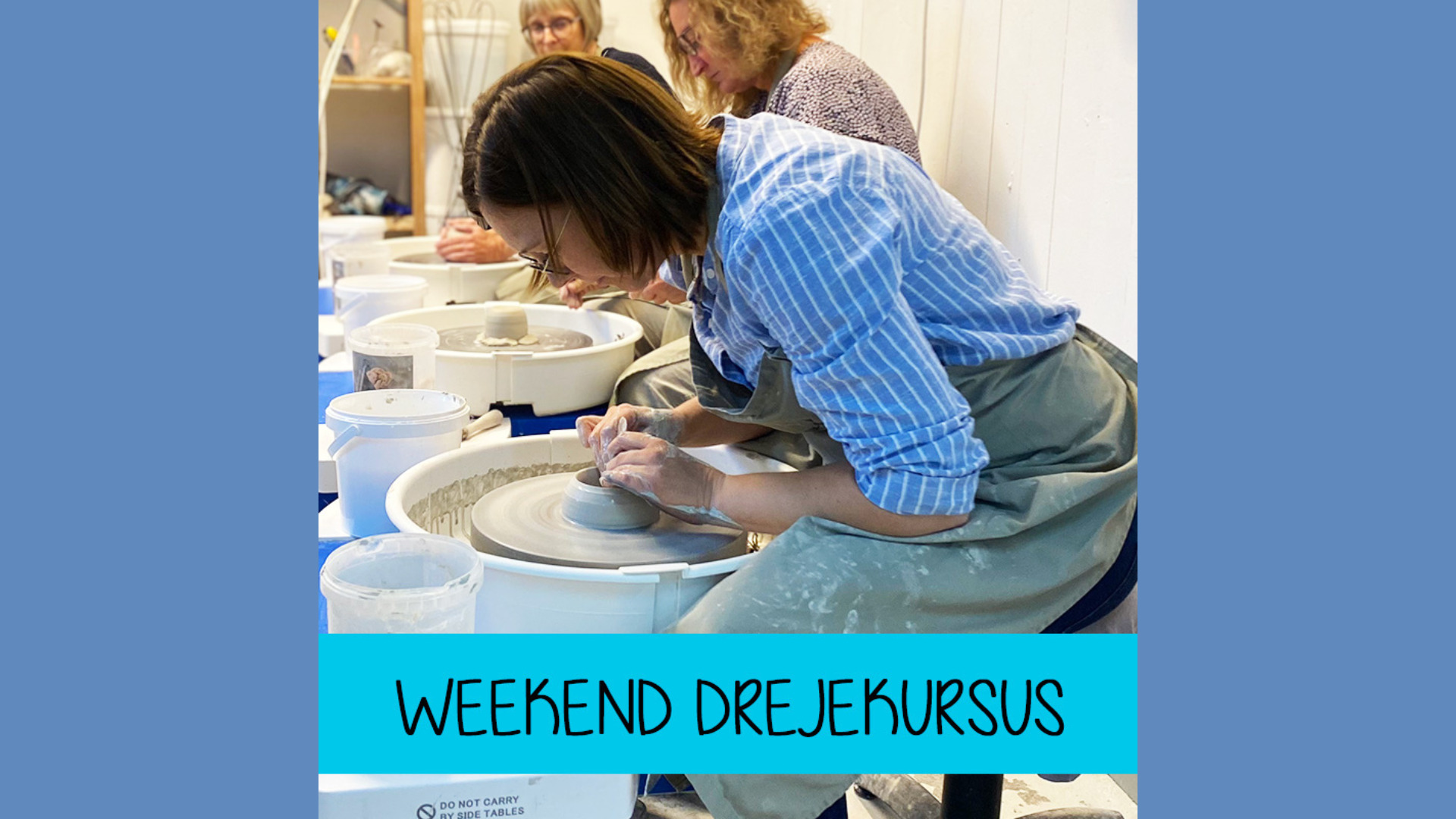 Drejekursus hos Vesterhavskunst: En weekend med ler mellem hænderne