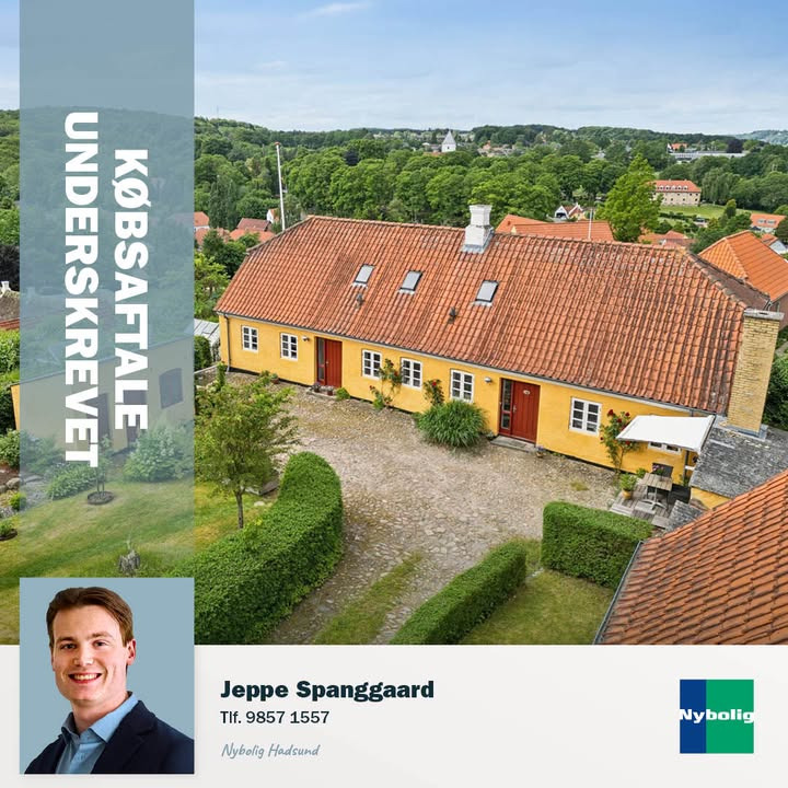 Nybolig Hadsund underskriver købsaftale for villa i Mariager