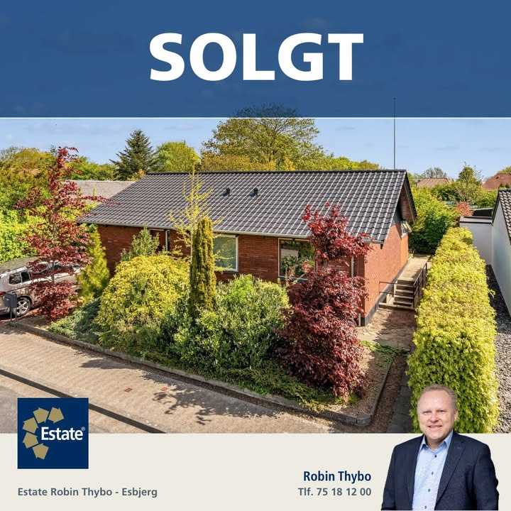 Villa på Hans Silas Nielsens Vej solgt af ESTATE Robin Thybo Esbjerg & Varde
