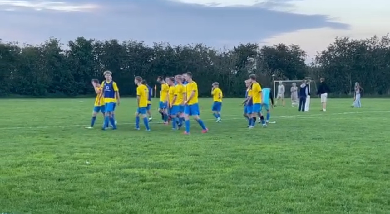 Dronningborg-drengene måtte nøjes med uafgjort i en målrig affære