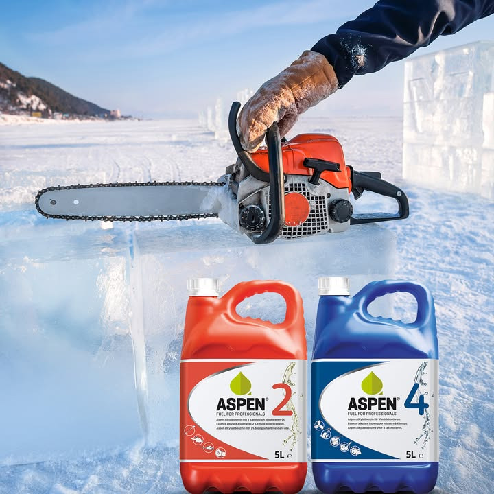 Bonde Maskiner præsenterer Aspen alkylatbenzin for optimal motorsavydelse