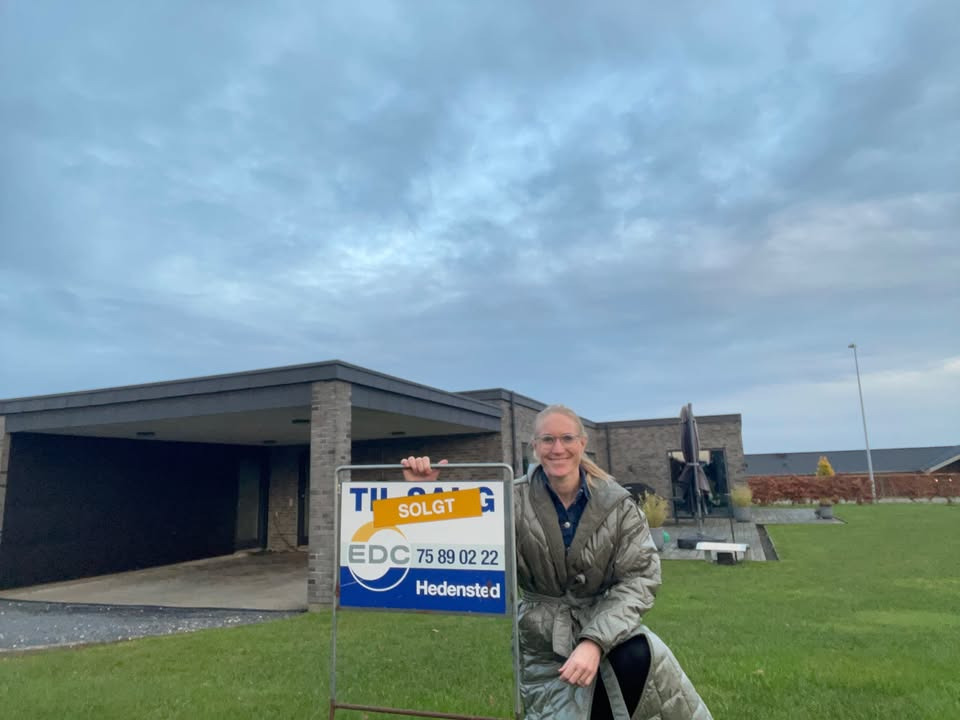 Endnu en succesfuld handel i hus hos EDC Mæglerne Hedensted