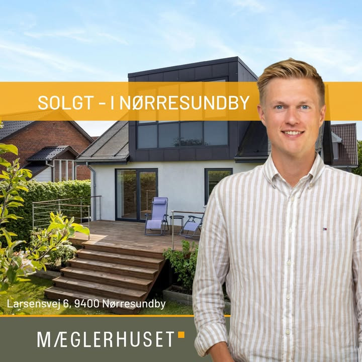 Mæglerhuset sælger ejendom på Larsensvej i Nørresundby